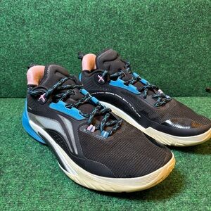 Li-Ning 2014 Speed Series Men’s Basketball Shoes Blue/Black/Pink Size 12